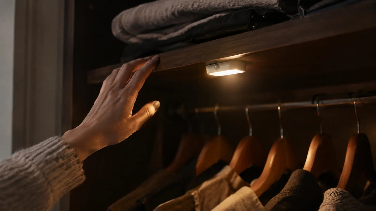 10 Reasons Motion Sensor Lights Fix a Dark Closet for Good