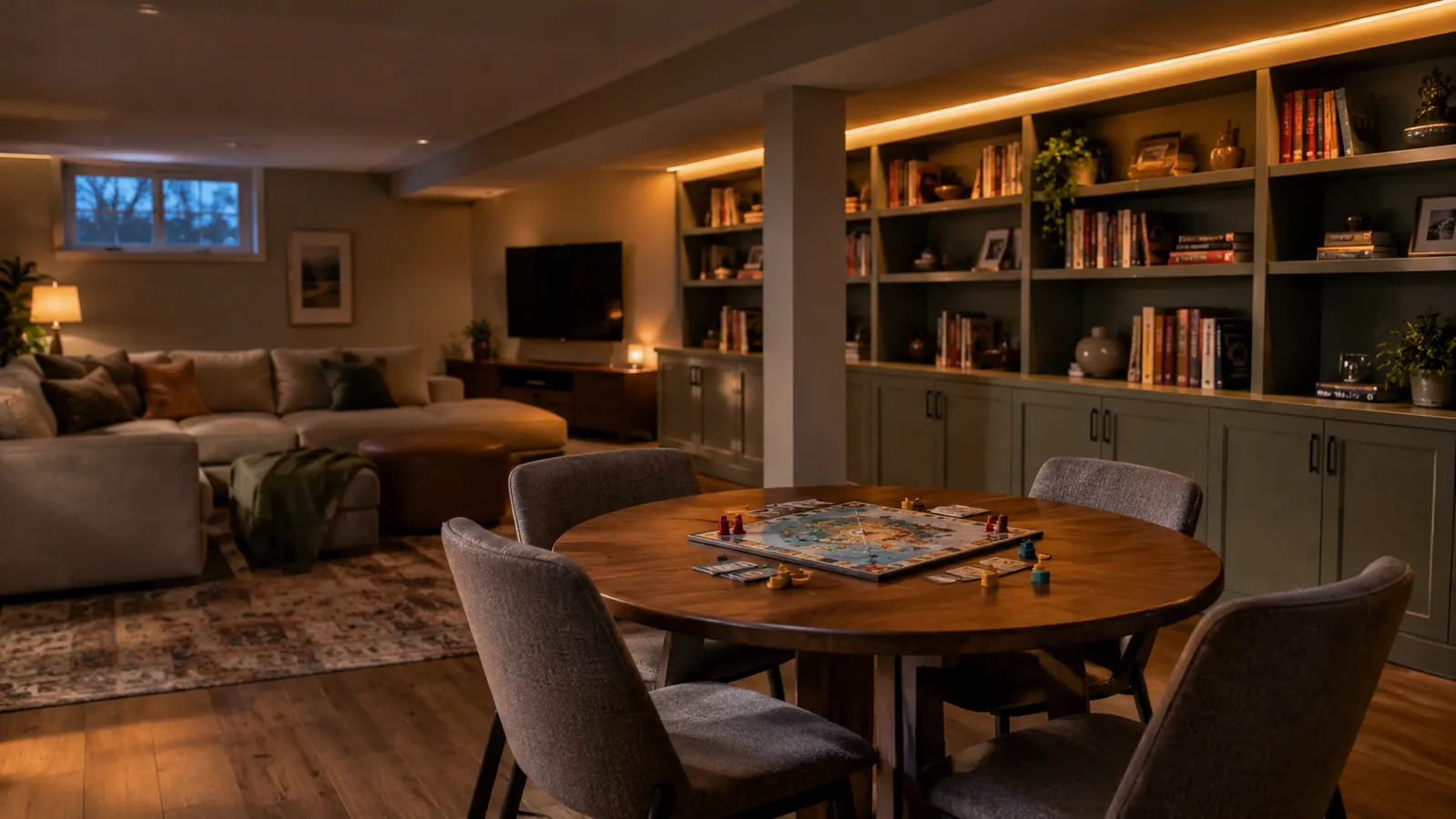 How One LED Strip Kit Turned My Boring Game Room Into a Hangout Spot