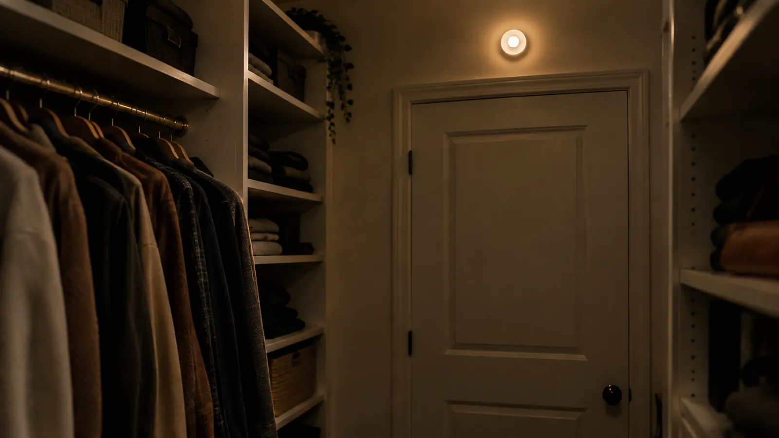 How to Install Motion Sensor Puck Lights in a Closet Without Any Tools