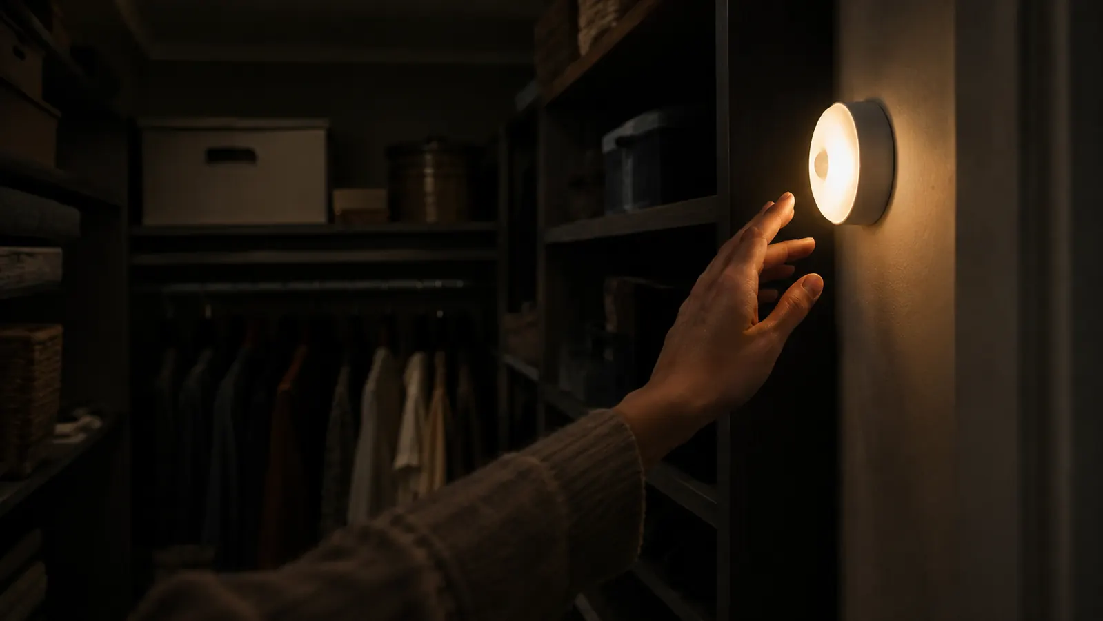 STAR-SPANGLED Motion Sensor Puck Lights Review: 6 Months in a Dark Closet